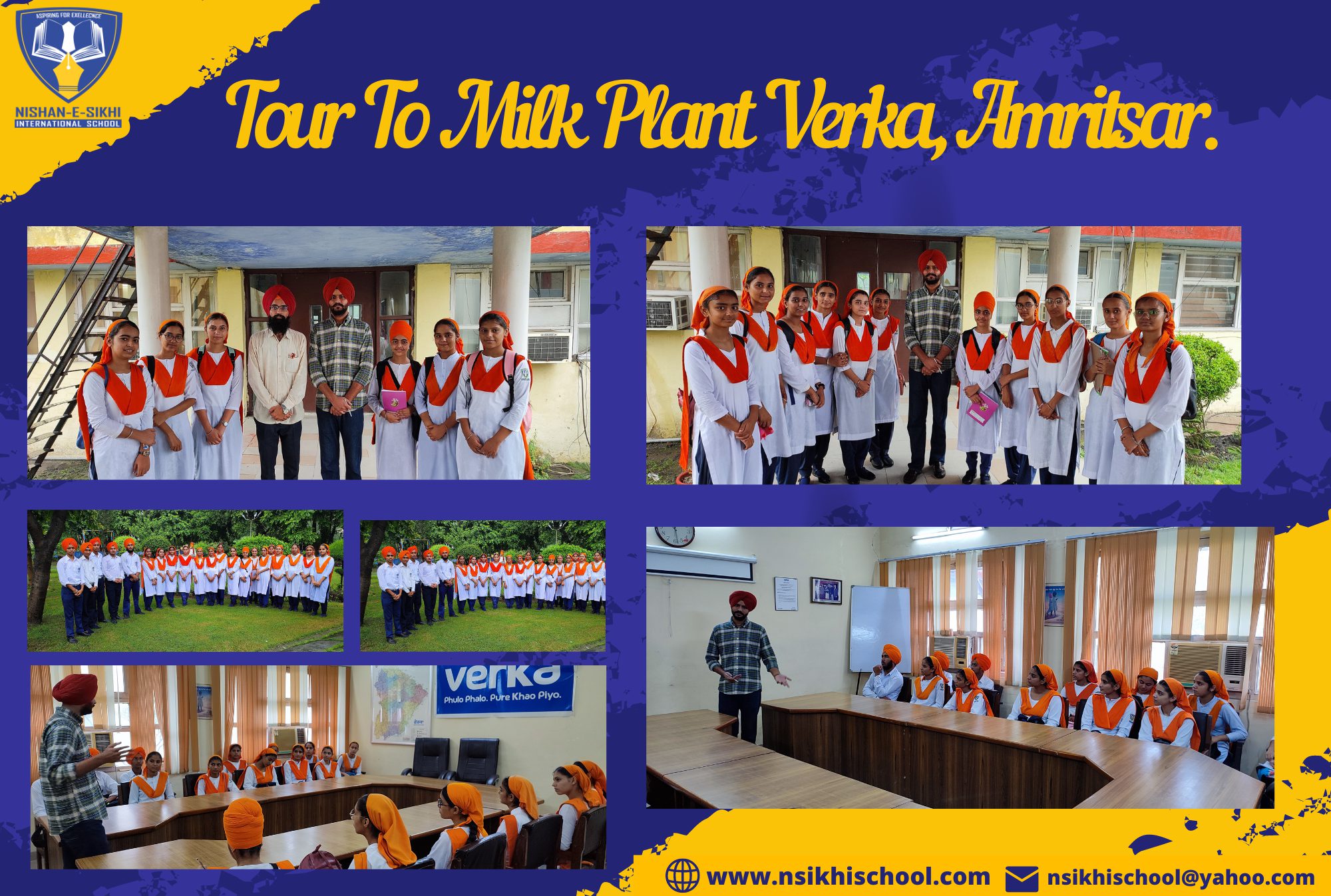 You are currently viewing Tour To Milk Plant Verka, Amritsar